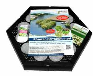 Pflanzen-Schwimminsel IslaPlanta - "Poolscaping" in seiner schönsten Form